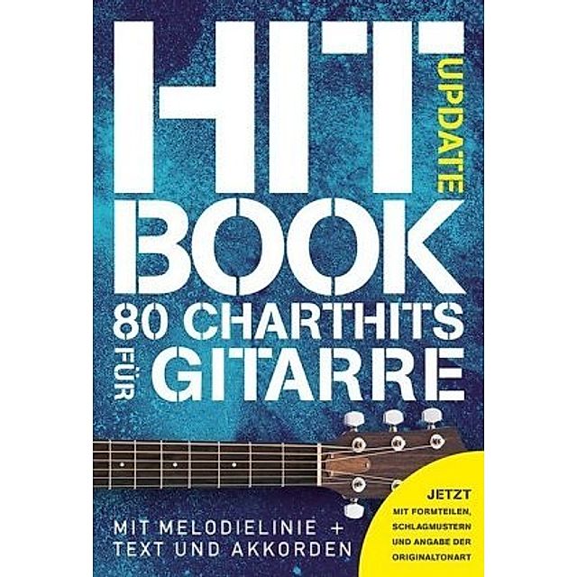 Hitbook Update- 80 Charthits für Gitarre kaufen | tausendkind.de