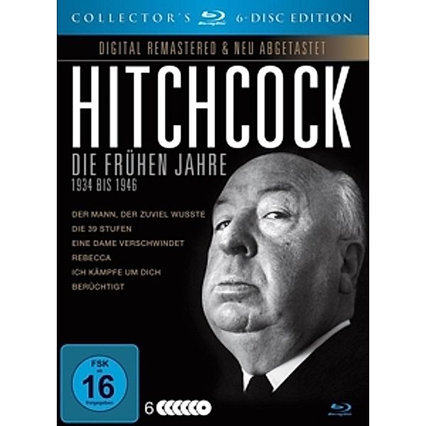 Hitchcock - Die frühen Jahre-1934 bis 1946 BLU-RAY Box, Alfred Hitchcock