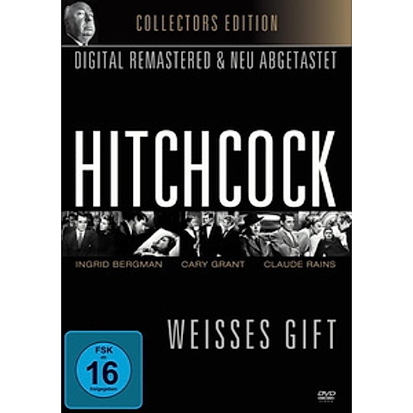 Hitchcock: Weisses Gift, Ingrid Bergman, Cary Grant, Claude Rains, Calhe