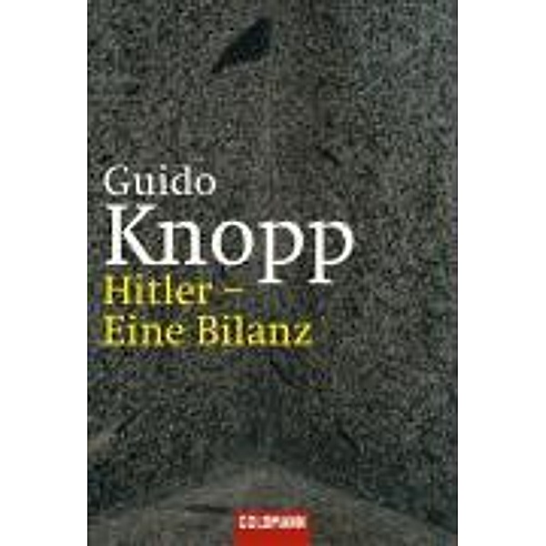 Hitler, Eine Bilanz, Sonderausgabe, Guido Knopp