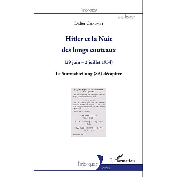Hitler et la Nuit des longs couteaux, Chauvet Didier Chauvet