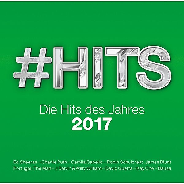 #Hits 2017 - Die Hits des Jahres, Diverse Interpreten