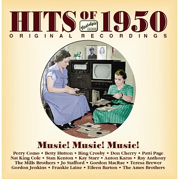 Hits Of 1950, Diverse Interpreten