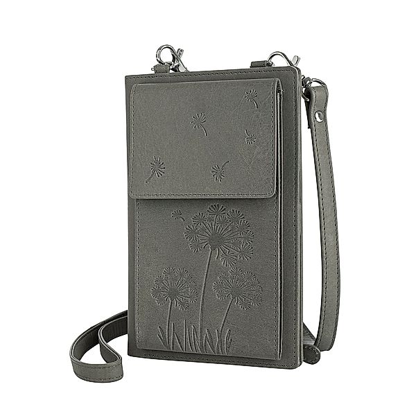 HJP Handytasche Pusteblume, (Farbe: taupe)