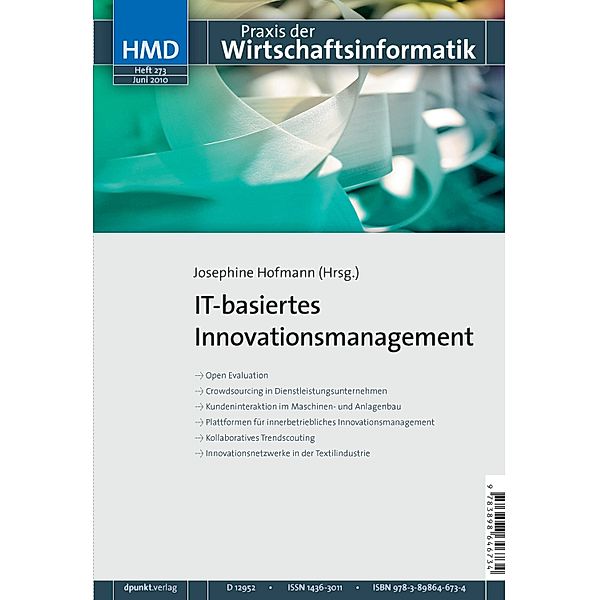 HMD - Praxis der Wirtschaftsinformatik: IT-basiertes Innovationsmanagement