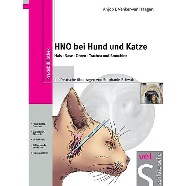 HNO bei Hund und Katze / Schlütersche Vet, Anjop Venker-van Haagen
