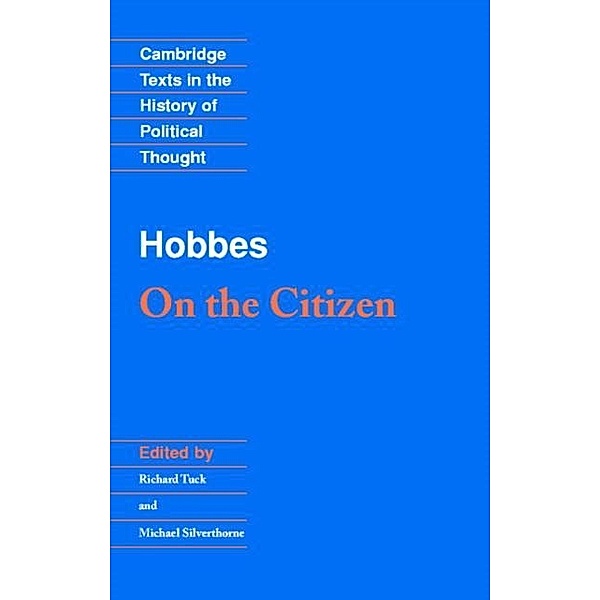 Hobbes: On the Citizen, Thomas Hobbes