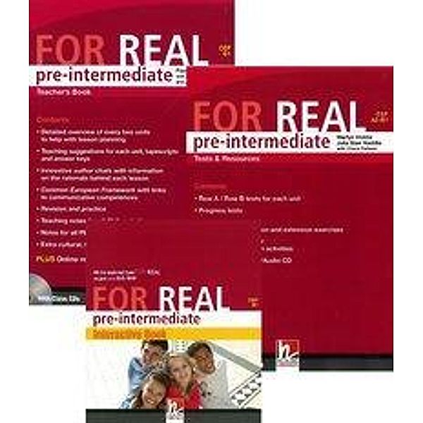 Hobbs, M: FOR REAL Pre-Intermediate Teacher's Pack, Martyn Hobbs, Julia Starr-Keddle