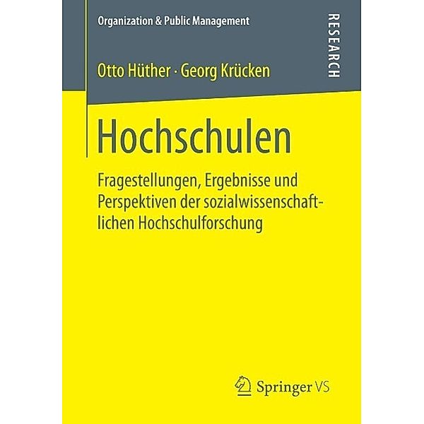 Hochschulen / Organization & Public Management, Otto Hüther, Georg Krücken