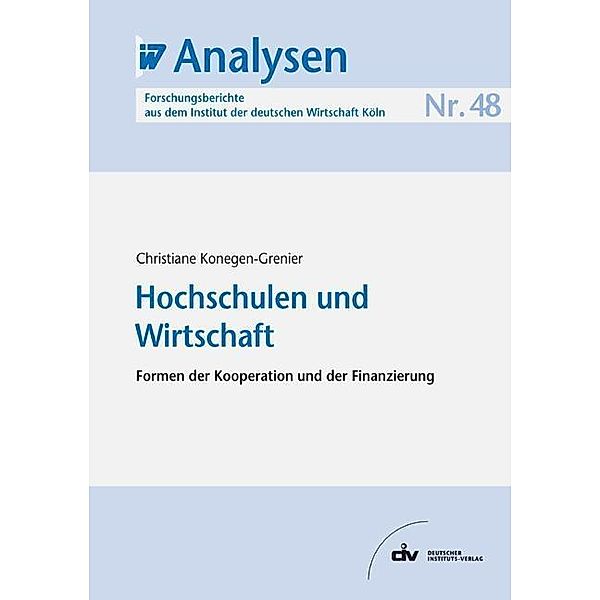 Hochschulen und Wirtschaft, Christiane Konegen-Grenier