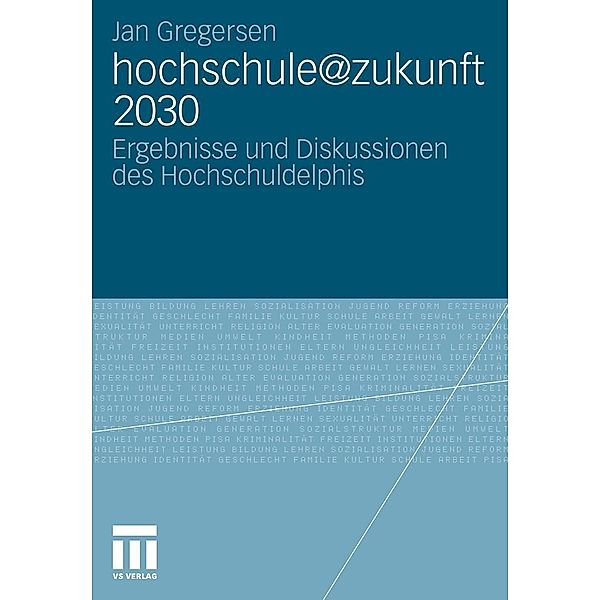 hochschule@zukunft 2030, Jan Gregersen