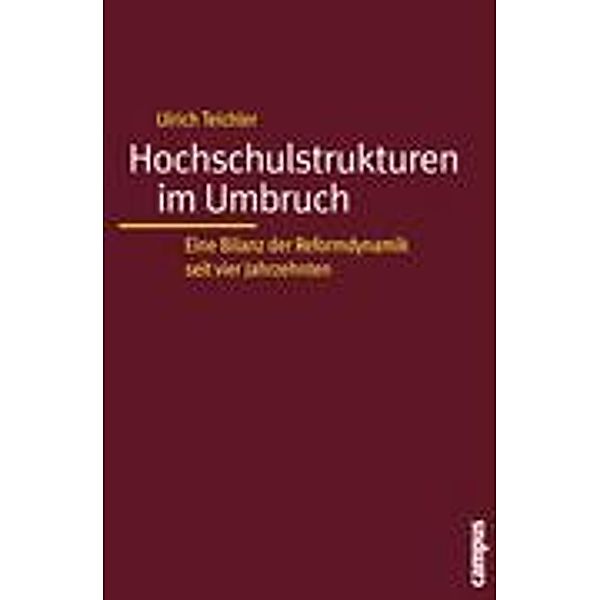 Hochschulstrukturen im Umbruch, Ulrich Teichler