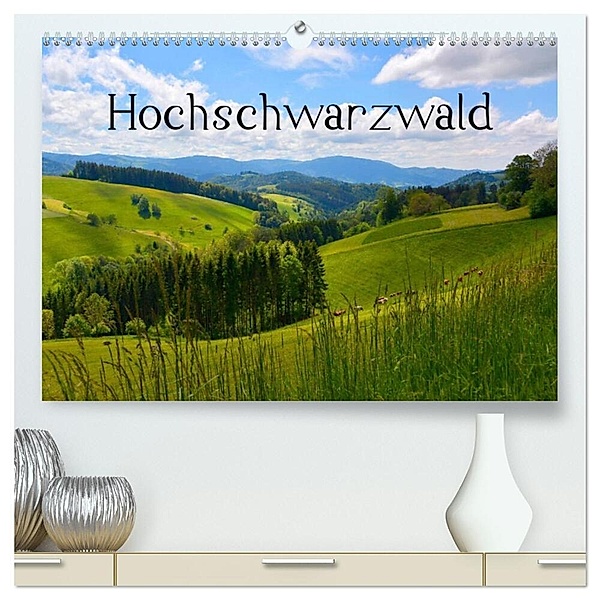 Hochschwarzwald (hochwertiger Premium Wandkalender 2024 DIN A2 quer), Kunstdruck in Hochglanz, Bildagentur Geduldig