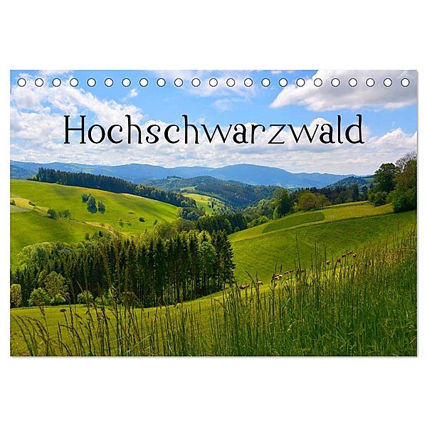Hochschwarzwald (Tischkalender 2024 DIN A5 quer), CALVENDO Monatskalender, Bildagentur Geduldig