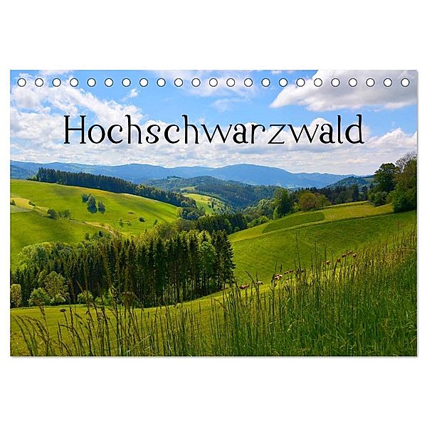 Hochschwarzwald (Tischkalender 2025 DIN A5 quer), CALVENDO Monatskalender, Calvendo, Bildagentur Geduldig