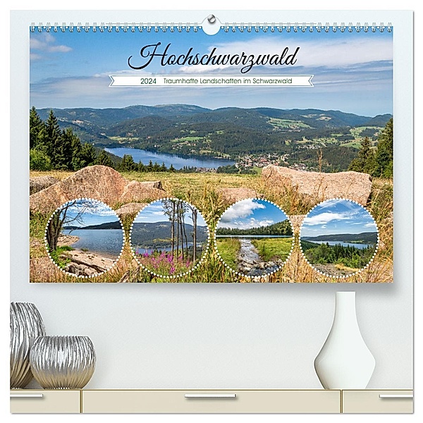 Hochschwarzwald - Traumhafte Landschaften im Schwarzwald (hochwertiger Premium Wandkalender 2024 DIN A2 quer), Kunstdruck in Hochglanz, Thorsten Kleinfeld