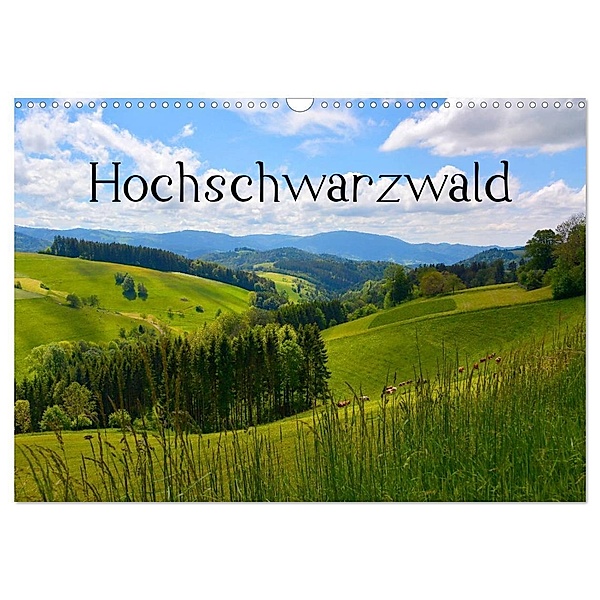 Hochschwarzwald (Wandkalender 2024 DIN A3 quer), CALVENDO Monatskalender, Bildagentur Geduldig