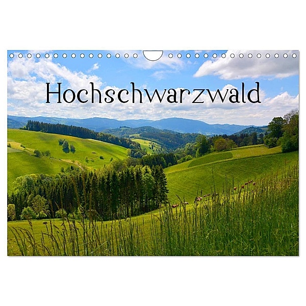 Hochschwarzwald (Wandkalender 2024 DIN A4 quer), CALVENDO Monatskalender, Bildagentur Geduldig