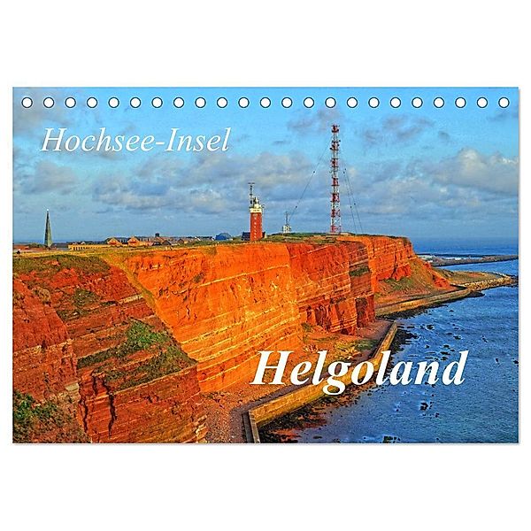 Hochsee-Insel Helgoland (Tischkalender 2024 DIN A5 quer), CALVENDO Monatskalender, Martina Fornal