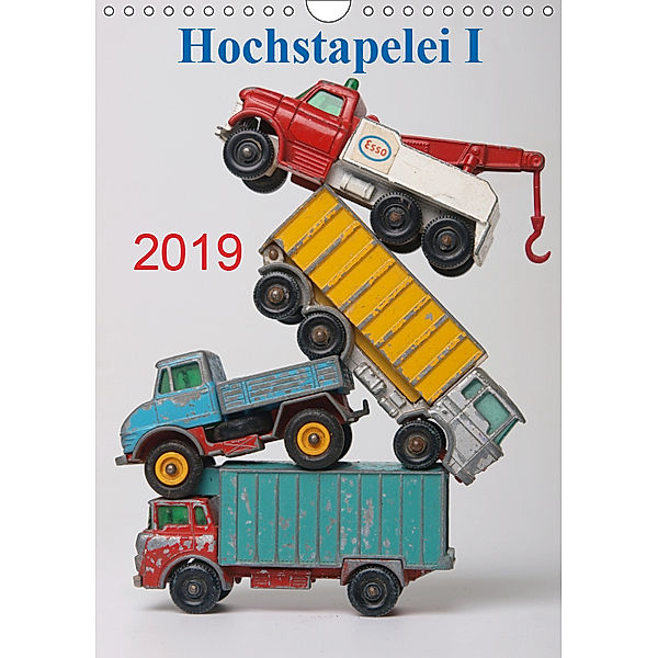 Hochstapelei I (Wandkalender 2019 DIN A4 hoch), Holger Kirchner