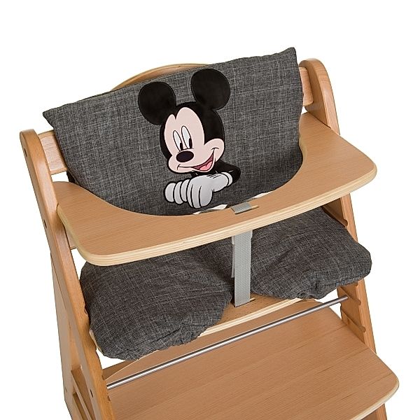 hauck Hochstuhl Auflage de luxe Mickey grey