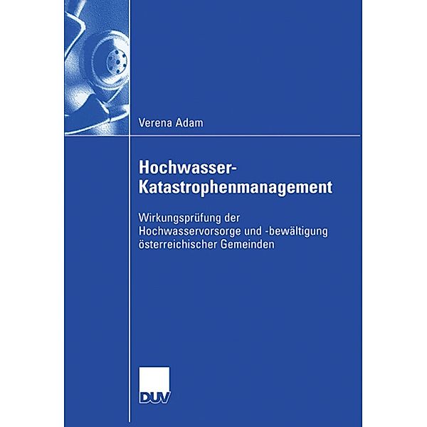 Hochwasser-Katastrophenmanagement, Verena Adam