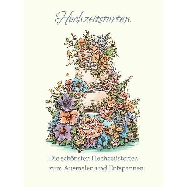 Hochzeitstorten - Ein Malbuch für Erwachsene, Colorful Creations