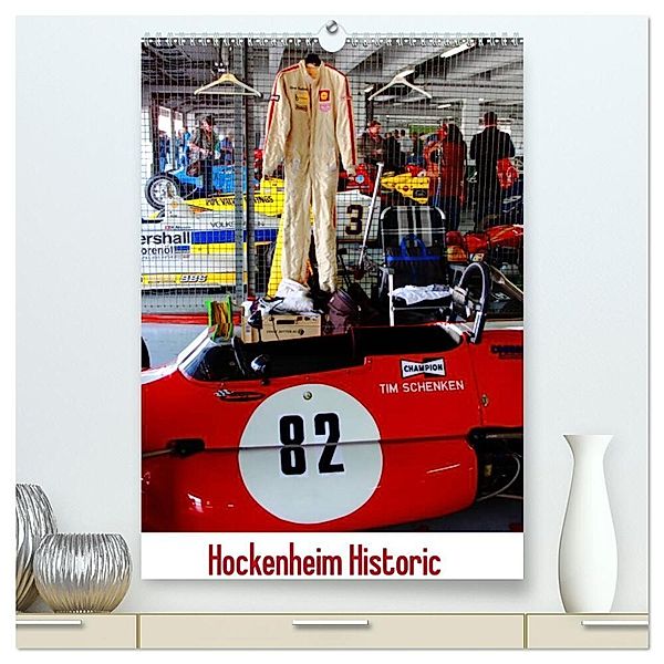 Hockenheim Historic (hochwertiger Premium Wandkalender 2024 DIN A2 hoch), Kunstdruck in Hochglanz, Michael Reiss