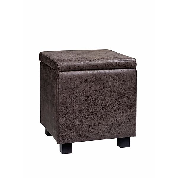 Hocker Vintage, grau