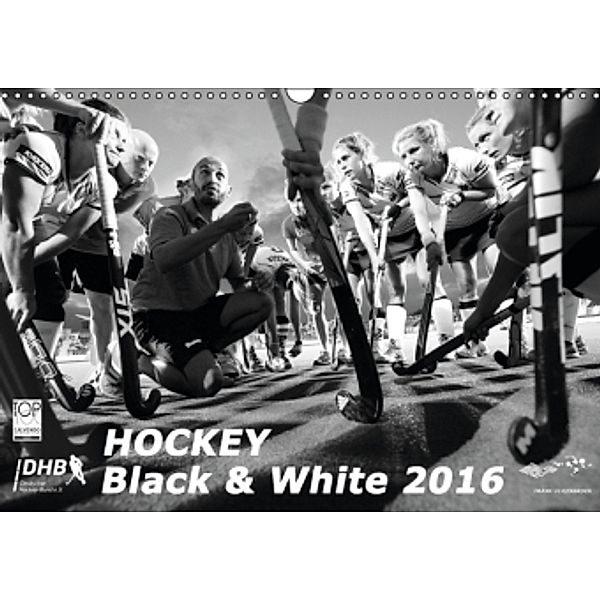 Hockey Black & White 2017 (Wandkalender 2017 DIN A3 quer), Frank Uijlenbroek