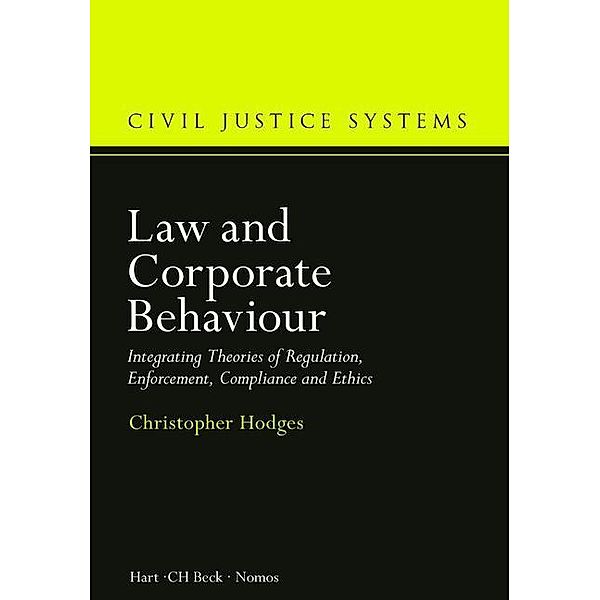 Hodges, C: Law and Corporate Behaviour, Christopher Hodges