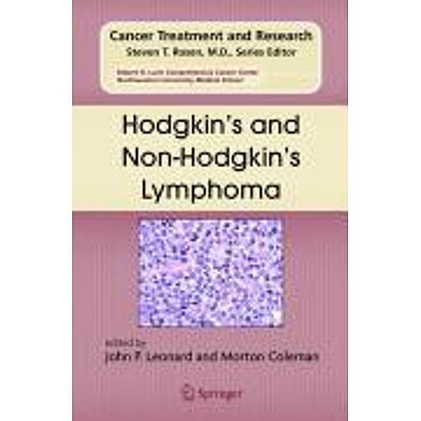 Hodgkin's and Non-Hodgkin's Lymphoma / Cancer Treatment and Research Bd.131