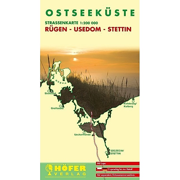 Höfer Straßenkarte Ostseeküste