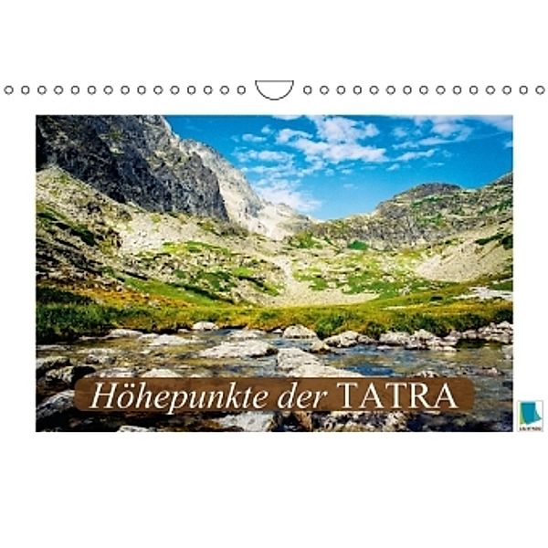 Höhepunkte der Tatra (Wandkalender 2015 DIN A4 quer), Calvendo