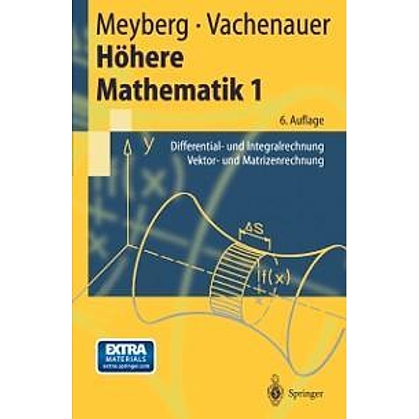 Höhere Mathematik 1 / Springer-Lehrbuch, Kurt Meyberg, Peter Vachenauer