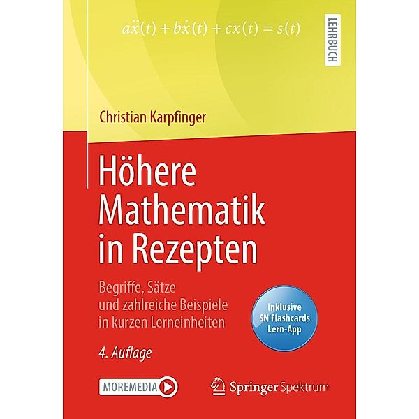 Höhere Mathematik in Rezepten, Christian Karpfinger