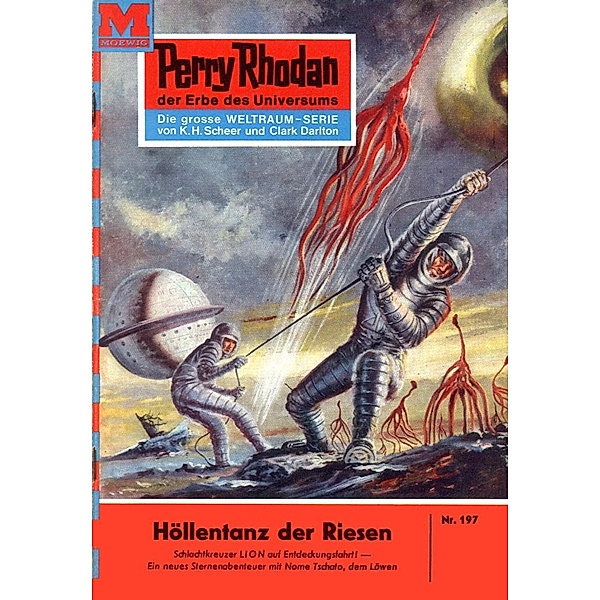 Höllentanz der Riesen (Heftroman) / Perry Rhodan-Zyklus Das Zweite Imperium Bd.197, William Voltz