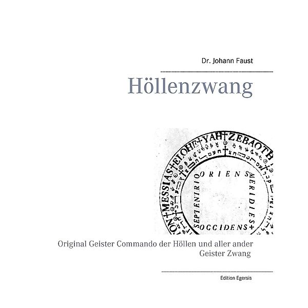 Höllenzwang, Johann Faust