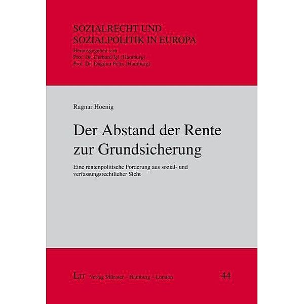 Hoenig, R: Abstand der Rente zur Grundsicherung, Ragnar Hoenig