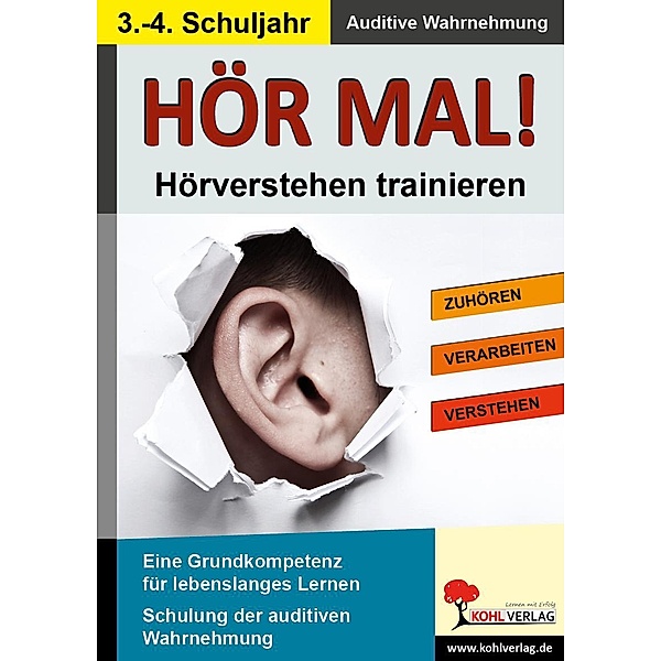 Hör mal! / Klasse 3-4 / Auditive Wahrnehmung, Kohl-Verlag