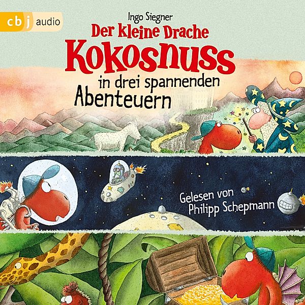 Hörbuch Sonderausgaben - 2 - Der kleine Drache Kokosnuss in drei spannenden Abenteuern, Ingo Siegner