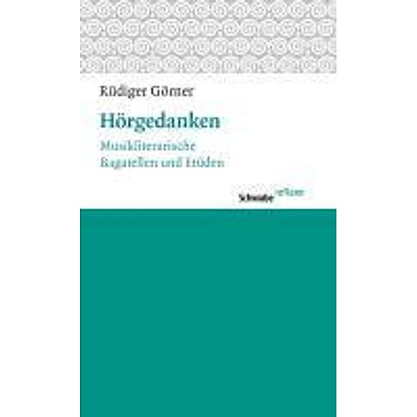 Hörgedanken, Rüdiger Görner