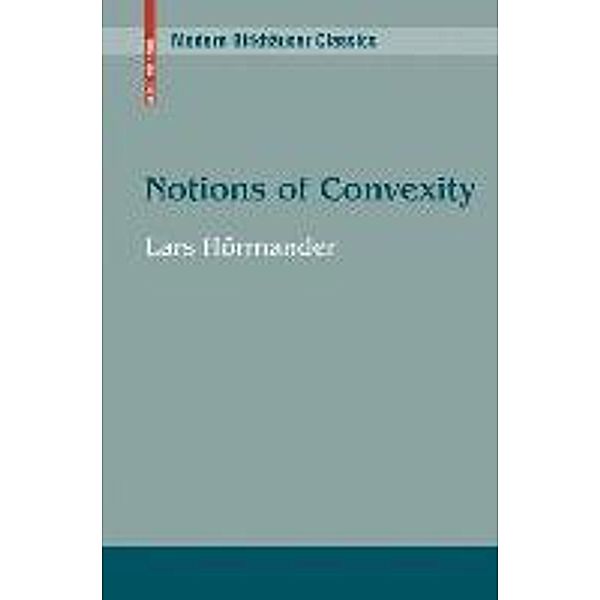 Hörmander, L: Notions of Convexity, Lars Hörmander