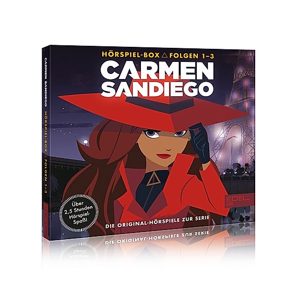 Hörspiel-Box,Folge 1-3, Carmen Sandiego
