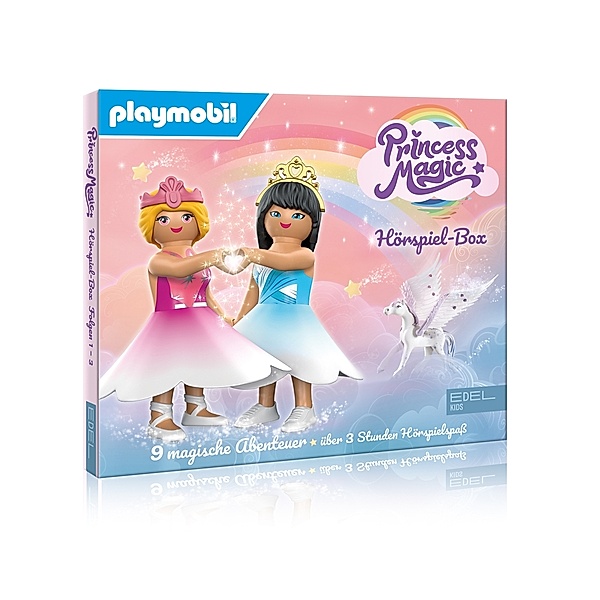 Hörspiel-Box,Folge 1-3, Playmobil - Princess Magic