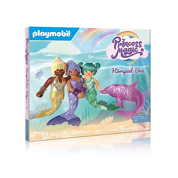 Hörspiel-Box,Folge 4-6, Playmobil - Princess Magic