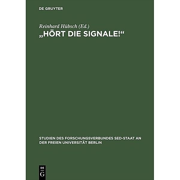 'Hört die Signale!'