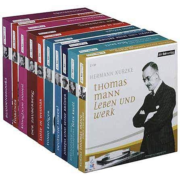 Hörwerke, 36 Audio-CDs, Thomas Mann
