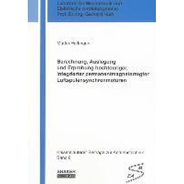 Hoffmann, M: Berechnung, Auslegung und Erprobung hochtourige, Martin Hoffmann