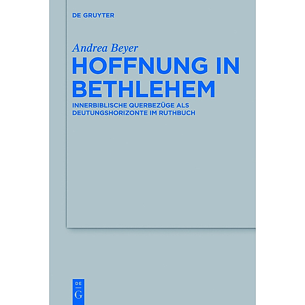 Hoffnung in Bethlehem, Andrea Beyer